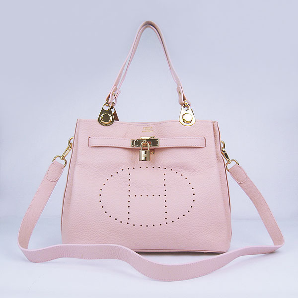 Fake Hermes New Arrival Double-duty handbag Pink 60668